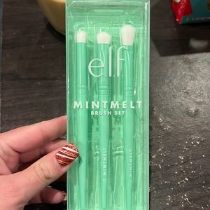 E.l.f. Mint Melt brush set NIB